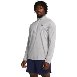 Under Armour Tech Vent 1/2-Zip Trainingsshirt Herren 023 distant gray/black M