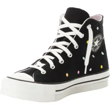Converse CHUCK TAYLOR ALL STAR EVA LIFT Damen Schwarz/Weiß 38,5