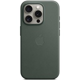 Apple Feingewebe Case mit MagSafe für iPhone 15 Pro immergrün