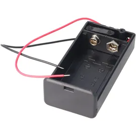 goobay Batteriehalter mit Schalter für 9V Block 48171