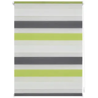 90 x 150 cm grün/grau/weiß