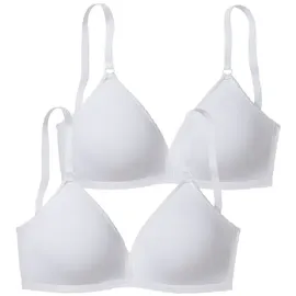 PETITE FLEUR Soft-BH 75C Weiß