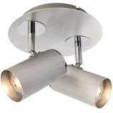 Deko-Light Indi II Deckenaufbauleuchte GU10, Silber