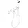 Hansgrohe AXOR One 3-Loch Wannenarmatur Unterputz Brushed Nickel