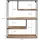 IVOL Wandregal 55 x 45 x 11 cm Schwarz