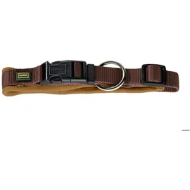 Hunter Vario Plus Halsband braun/karamell 2,5 cm