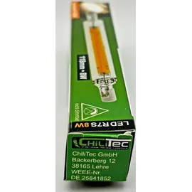 ChiliTec LED Strahler R7s, Eek: E, 8 W, 950 lm, 4200 K, neutralweiß, Cob, 118 mm
