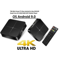 Smart TV Box Android tv Media Player T96 Mini  RK3229 Quad Core 4K 2GB/16GB WiFi