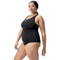 Speedo Damen ECO Endurance+ Medalist (Plus Size) Badeanzug, Schwarz,