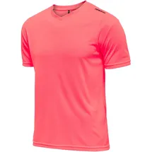 New Line Base Cool Laufshirt Herren 0087 fluo pink L