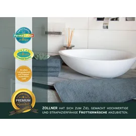 ZOLLNER Handtuchset 50 x 100 cm grau 6-tlg.