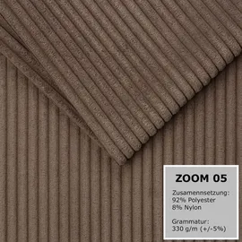 mebloland Ecksofa TOR mit Schlaffunktion. Farbe: Brown. - Braun