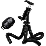 Bresser Mini-Flex Stativ schwarz