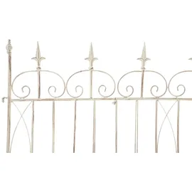 CLP Gartenzaun 124 x 116 cm Antik-Creme