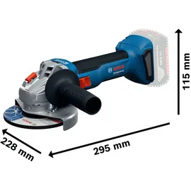 Bosch GWS 18V-8 ohne Akku + L-BOXX