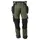 Mascot Hose mit Hängetaschen Stretch Hose, moosgrün