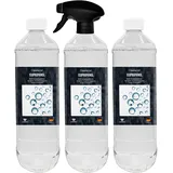 Cleanerist Isopropanol IPA 99,9% – Reinigungsalkohol | in der Sprühflasche | Hygienereiniger | Lösungsmittel & Fettlöser I 3x1 Liter