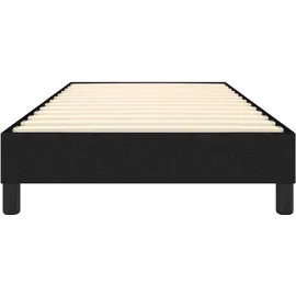 vidaXL Boxspringbett 100 x 200 cm Schwarz