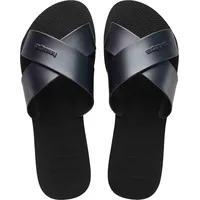 havaianas Aqua Metallic Schwarz 41