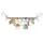 Fehn Kinderwagenkette Esel & Schaf grau