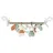 Fehn Kinderwagenkette Esel & Schaf grau