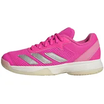 adidas Courtflash Tennisschuhe, Lucid Pink Silver Met Bliss Pink, 6 UK Child