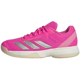 adidas Courtflash Tennisschuhe, Lucid Pink Silver Met Bliss Pink, 6 UK Child