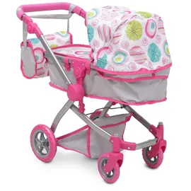 Moni Puppenwagen Rose Pink