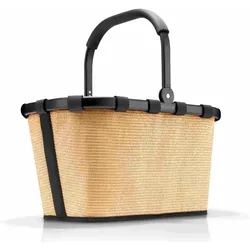reisenthel carrybag frame raffia black BK7079
