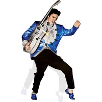 Midsouth Products Collections Etc Elvis Presley Pendeluhr mit schwingendem Bein