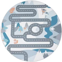 Paco Home Kinderteppich, Teppich Rund