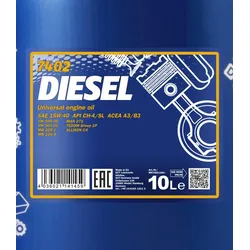 SCT - MANNOL Diesel 15W-40 (10L) Motoröl  MN7402-10