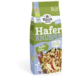 Bauckhof Hafer Knusper Müsli Apfel Zimt bio