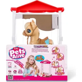 Zuru Mein magisches Pony mit Stall 26 cm, mehrfarbig