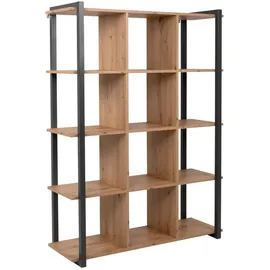 Die Möbelfundgrube Bücherregal 107 x 145 x 39 cm Anthrazit