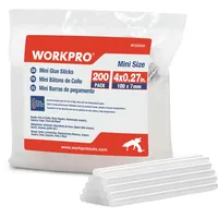 WorkPro Heißklebestick transparent 200 Stück 760 g
