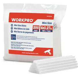 WorkPro Heißklebestick transparent 200 Stück 760 g