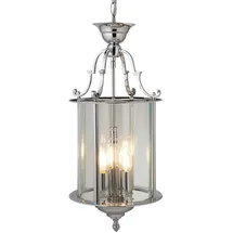Searchlight Lantern 3-flg. 25 cm silber chrom