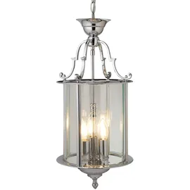 Searchlight Lantern 3-flg. 25 cm silber chrom