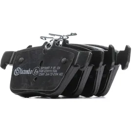 Brembo P85124 Hintere Bremsbeläge, Anzahl 4