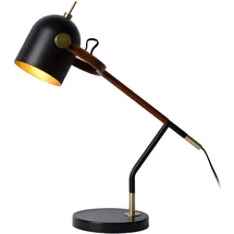 LUCIDE WAYLON - Schreibtischlampe - 1xE27 - Schwarz