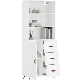 vidaXL Highboard 69,5 x 180 x 34 cm Weiß