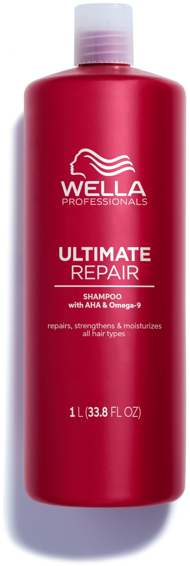 Wella Professionals Ultimate Repair Shampoo zur Tiefenreinigung – reparierendes Shampoo mit Metal-Purifier-Technologie gegen Schadstoffe – Feuchtigkeitsshampoo mit luxuriösem Duft – 1 L