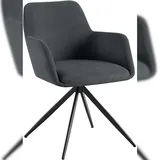 CLP Esszimmerstuhl Olema Cord, schwarz