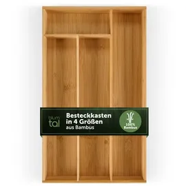 Blumtal Aufbewahrungsbox 27 x 49 cm 4-tlg. braun