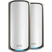 Netgear Orbi 970 2er Pack RBE972S router Weiss