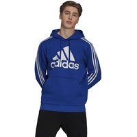 Adidas Herren Essentials Fleece 3-Streifen Logo Hoodie - ROYBLU/WHITE