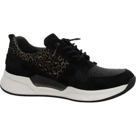 Gabor Komfort Schnürschuhe Schwarz Damen 38