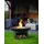 Redfire Feuerschale Juva Industrial Ø 80 cm Schwarz