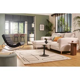 miliboo Sessel TAYLOR Kunstleder 0 x 0 x 0 cm Schwarz
